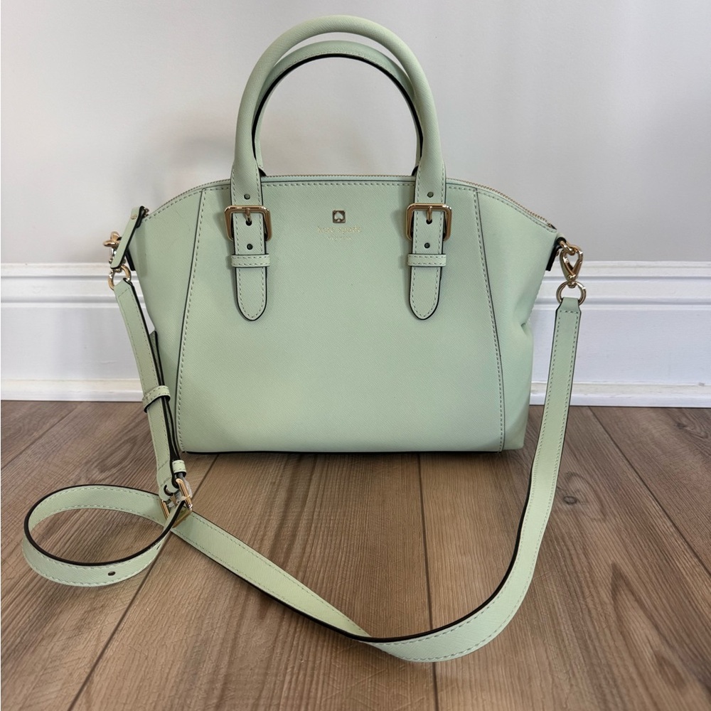NWT Kate Spade Charlotte Street Small Sloan Cross Body Bag In RARE Mint Mojito